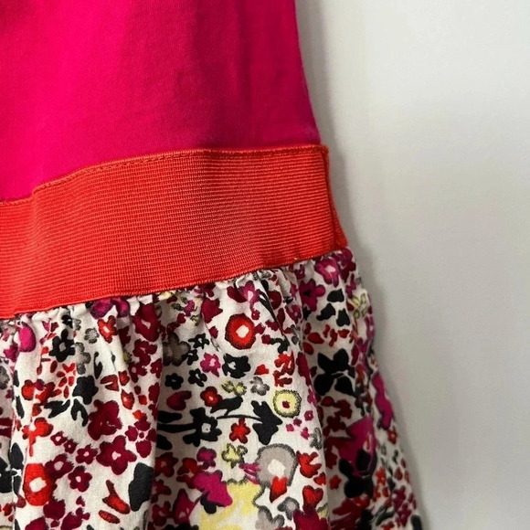 Tom Tailor Colourblock Floral Print Dress | Girls XS - Picture 2 of 4